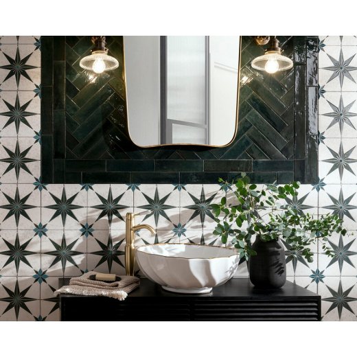 Capello Forest Green Porcelain 45.2x45.2