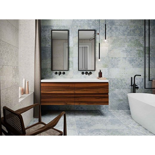 Bohemian blue natural 50x100